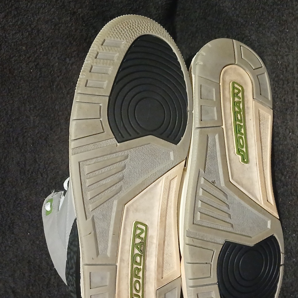 Air Jordan 3 Retro (CHLOROPHYLL) Mens-11.5 ,100% Authentic! - Picture 12 of 12